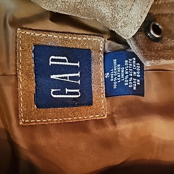 GAP Suede Leather Rancher Jacket - Picture 6 of 8